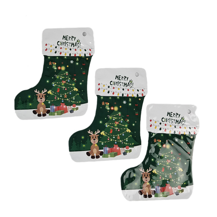 Sac d'emballage de forme spéciale réutilisable imprimé sur mesure Sac alimentaire de forme unique