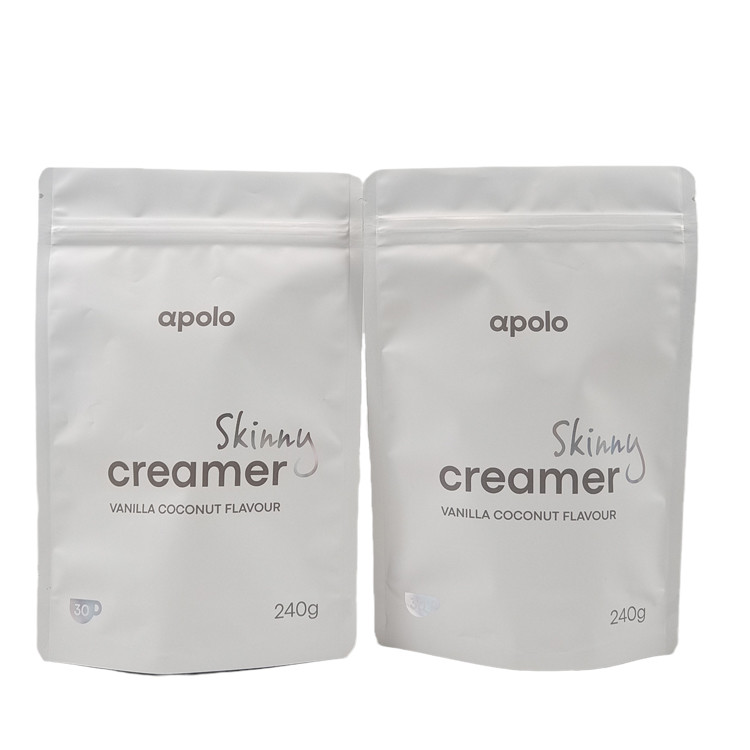 Plastique à l' épreuve de l' humidité Stand Up Mylar Bag Tea Coffee Packaging Bag avec effet holographique