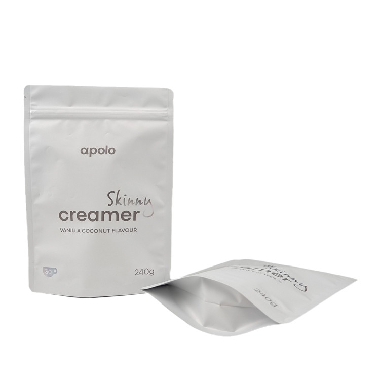 Conception personnalisée sac en plastique à l' épreuve des enfants pour les grains de café