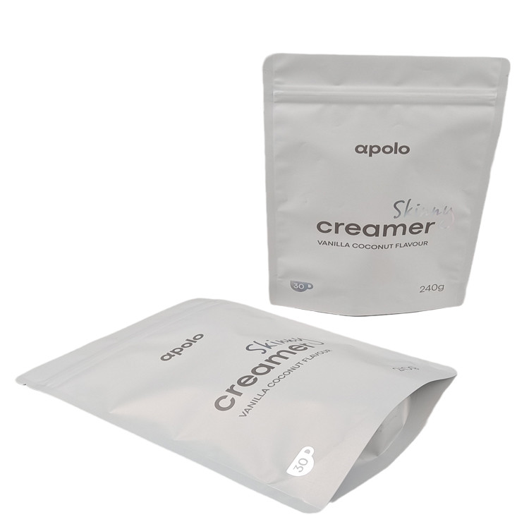 Foil d'aluminium fourni par l'usine Gummie Candy Packaging Fermeture à glissière anti-odeur Stand Up Mylar Bag pour le café