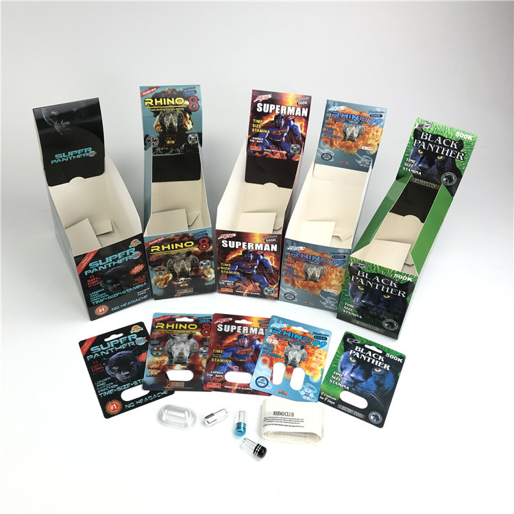 Premierzen Blister Card Emballage Carton en carton 3D en coton verrouillé pour enfants