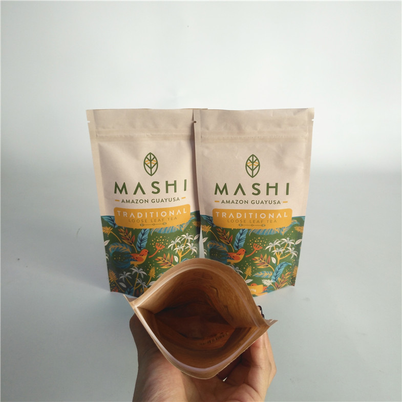 Impression en gravure Stand up k sacs, poudre de lait en aluminium avec fermeture éclair