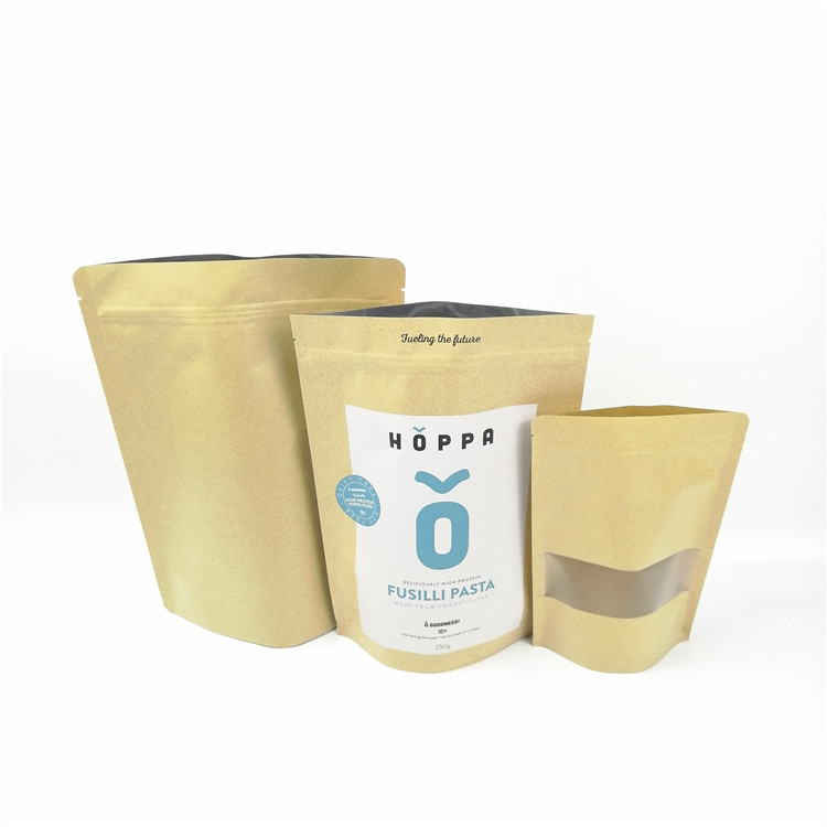 Stand Oui sacs en papier personnalisés échantillon gratuit Accepter l'impression du logo personnalisé disponible