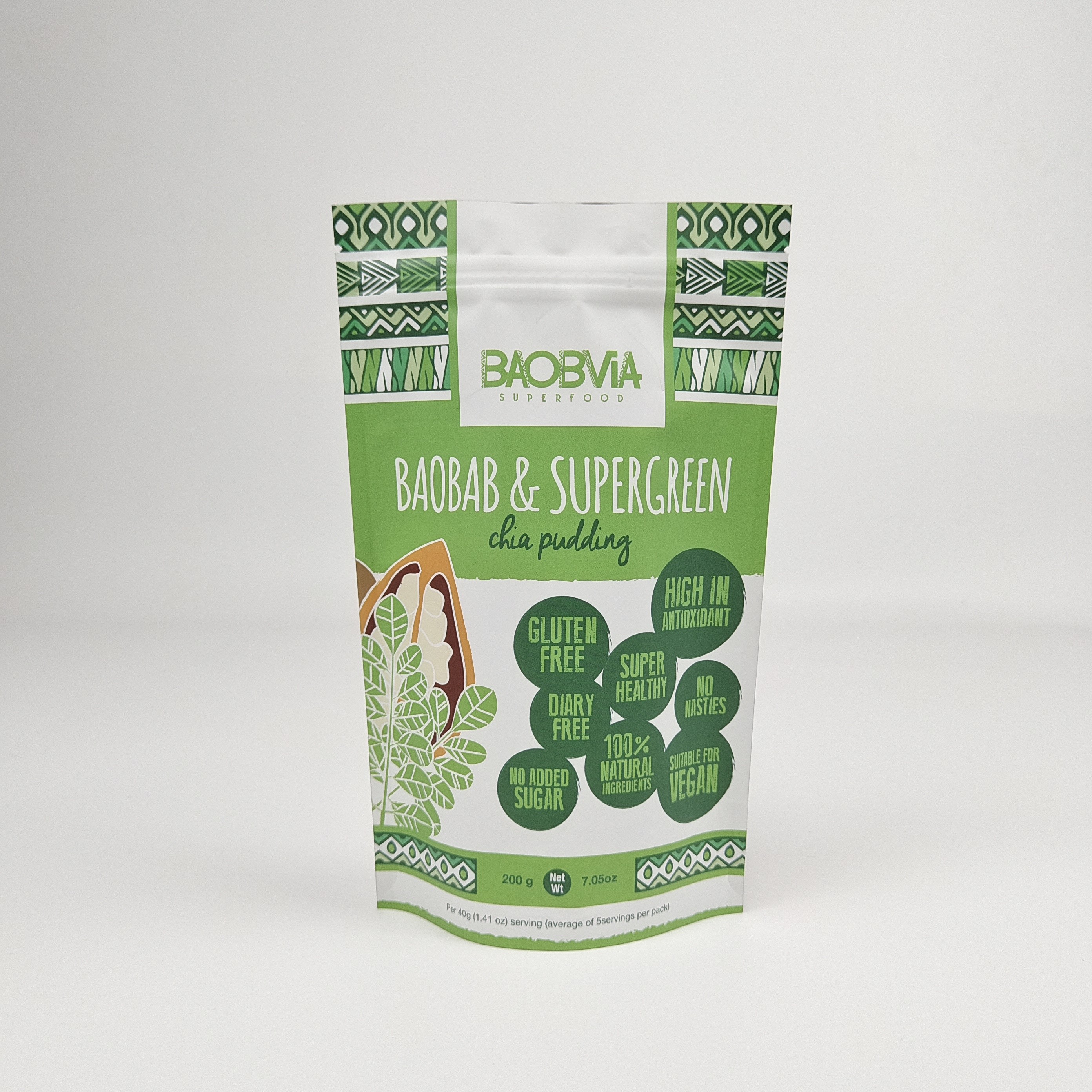 Emballage alimentaire sur mesure Fermeture à glissière Poches de scellés Matte Poche debout Poches fermeture à glissière Pour le café Lait de lactosérum Poudre de biscuit Sucre