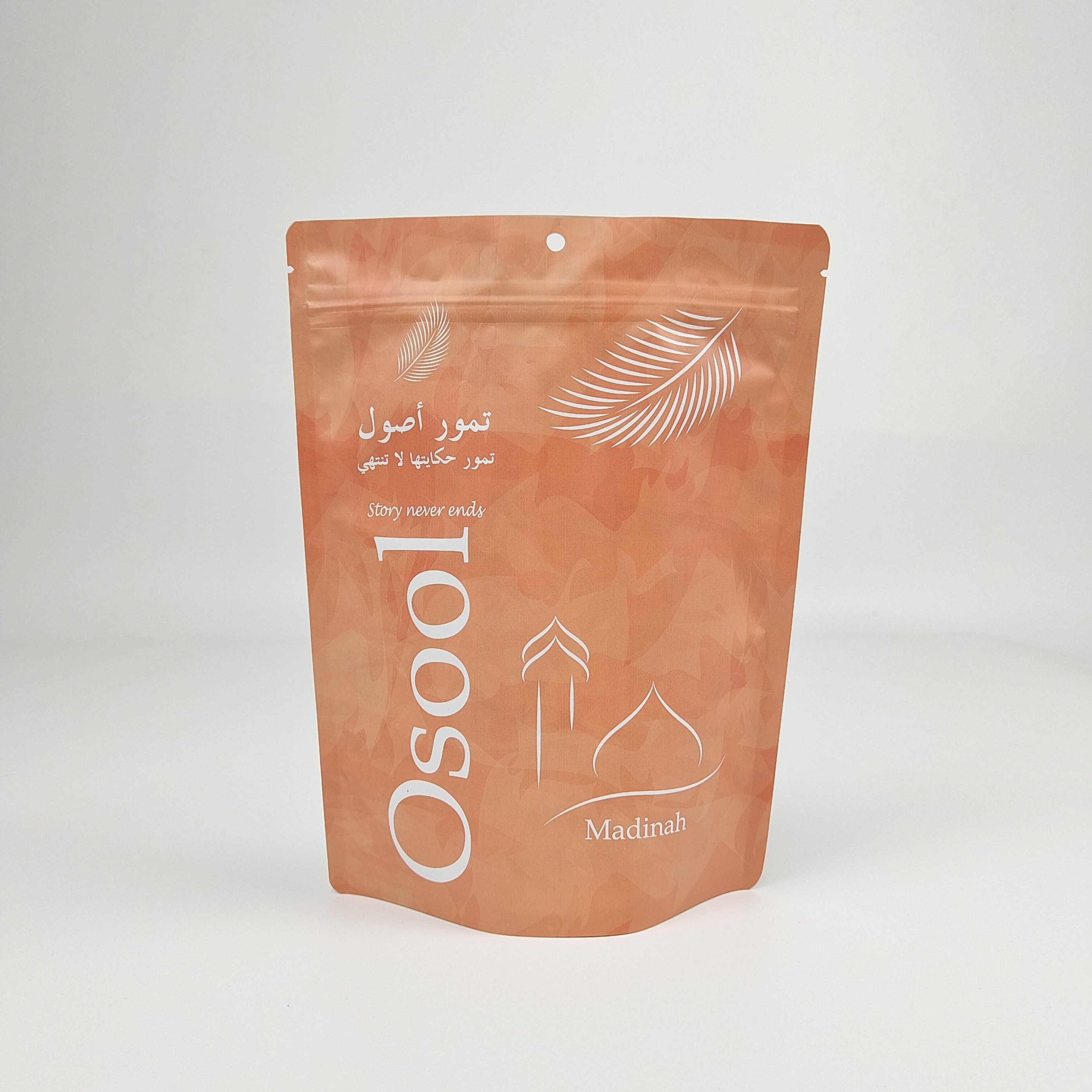 Fermeture à glissière recyclable Sac à dos en aluminium, épuration du corps, spa, bain, baignade, sel de mer, sac d'emballage en plastique biodégradable