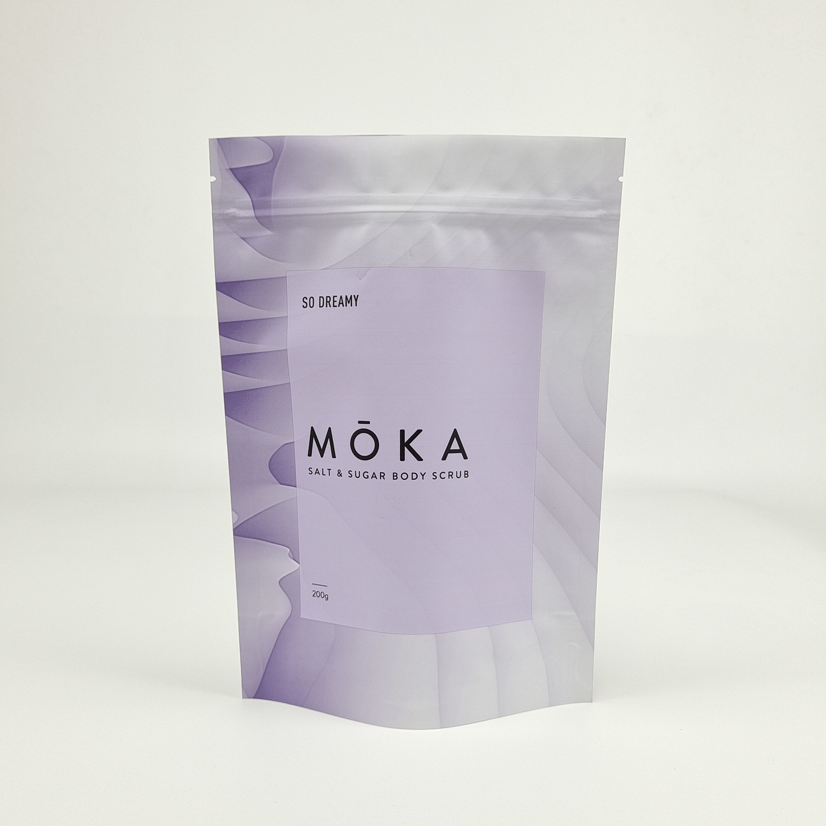 Impression numérique personnalisée Pouch de papier Kraft Stand Up Ziplock sacs en papier d'aluminium pour le corps du café