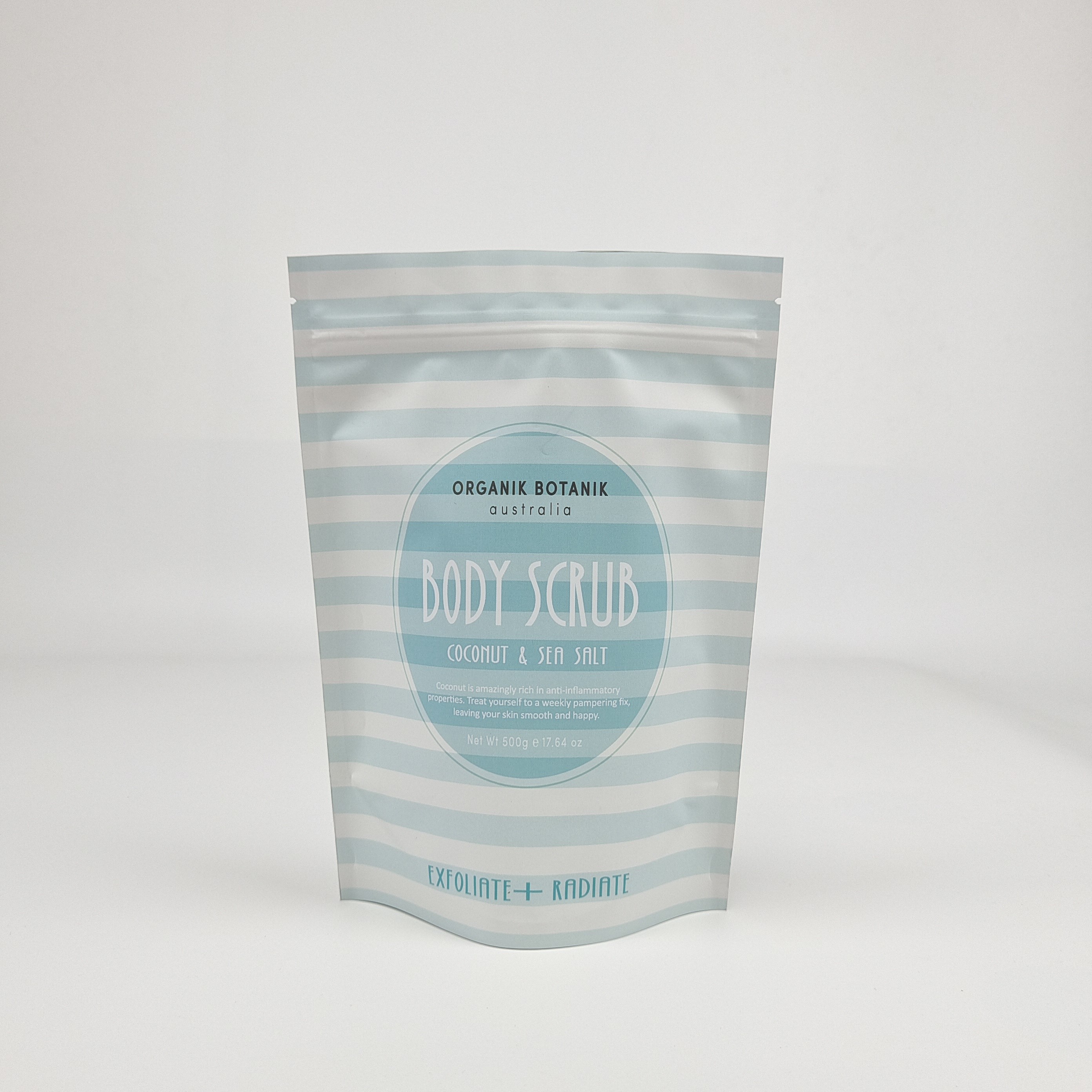 Sacs d'emballage imprimés en plastique en aluminium, fermeture à glissière personnalisée, sacs pour le sel de bain