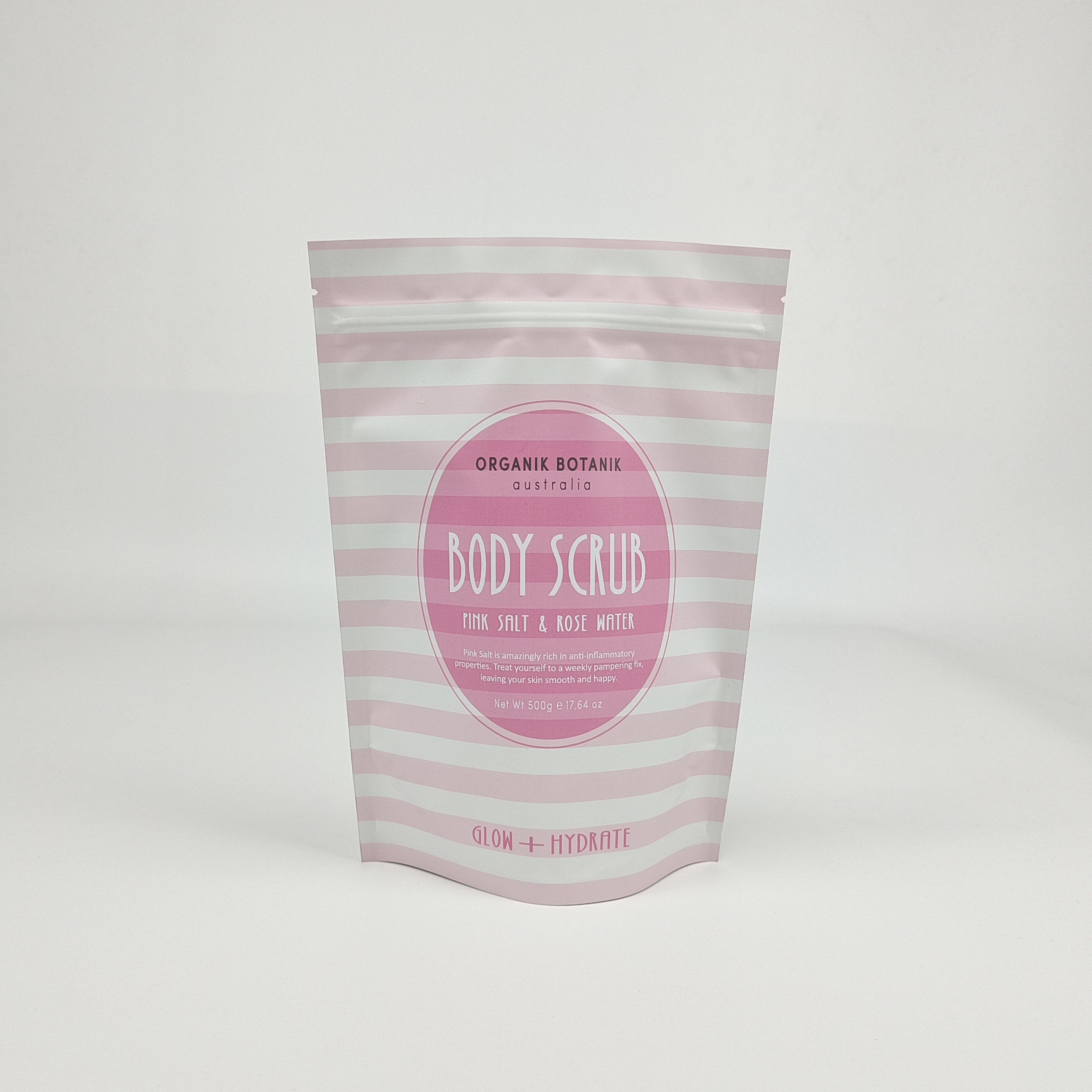 Emballage personnalisé Sac à fermeture à glissière en plastique sac pour essuyer le corps bain Salle d'emballage Sac à essuyer le corps café