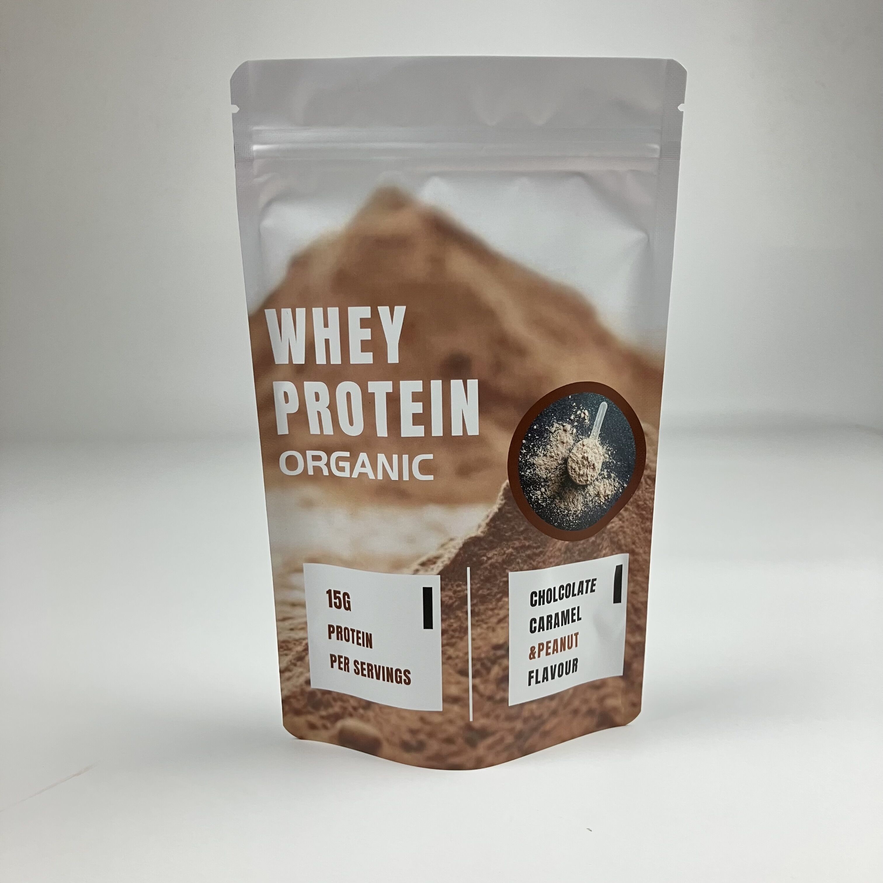 Sacs Mylar imprimés numériquement Matte VMPET Sac à fermeture à glissière anti-odeur CMYK Pantone 250g