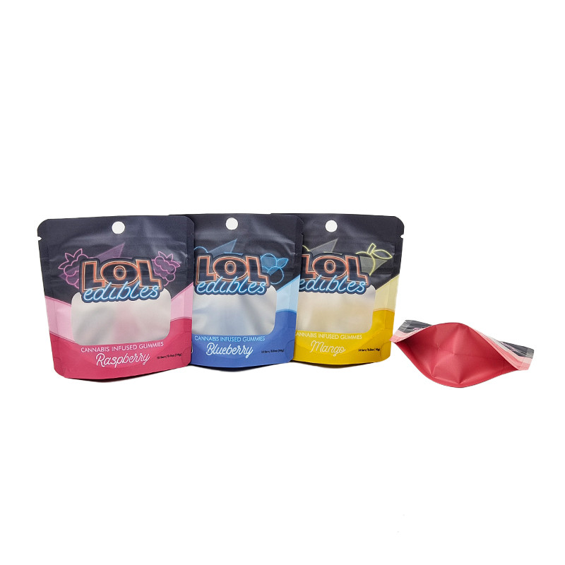 Emballage à l'odorat Stand Up Doy Pack Foil pouch pour graines de café