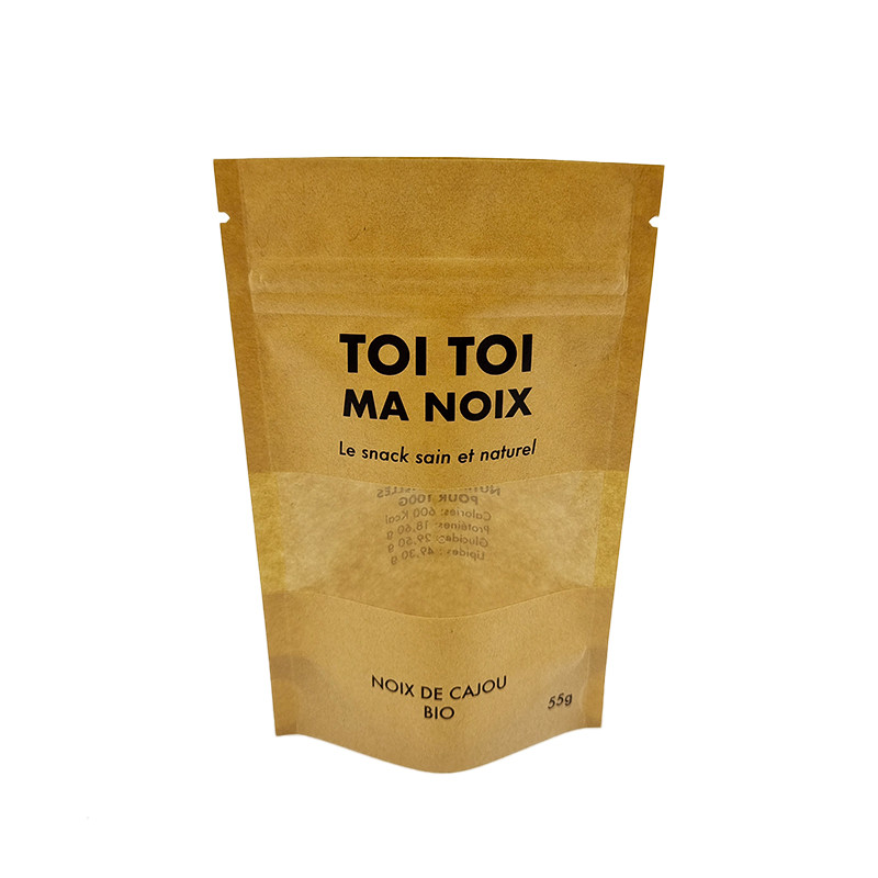 Snacks Sacs d'emballage Sacs en papier d'argent pour la protection et la fraîcheur des produits