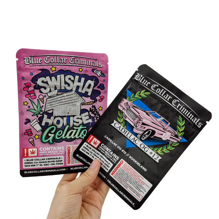 Emballage d'encens à base de plantes à base de films stratifiés sur mesure pour les besoins de personnalisation