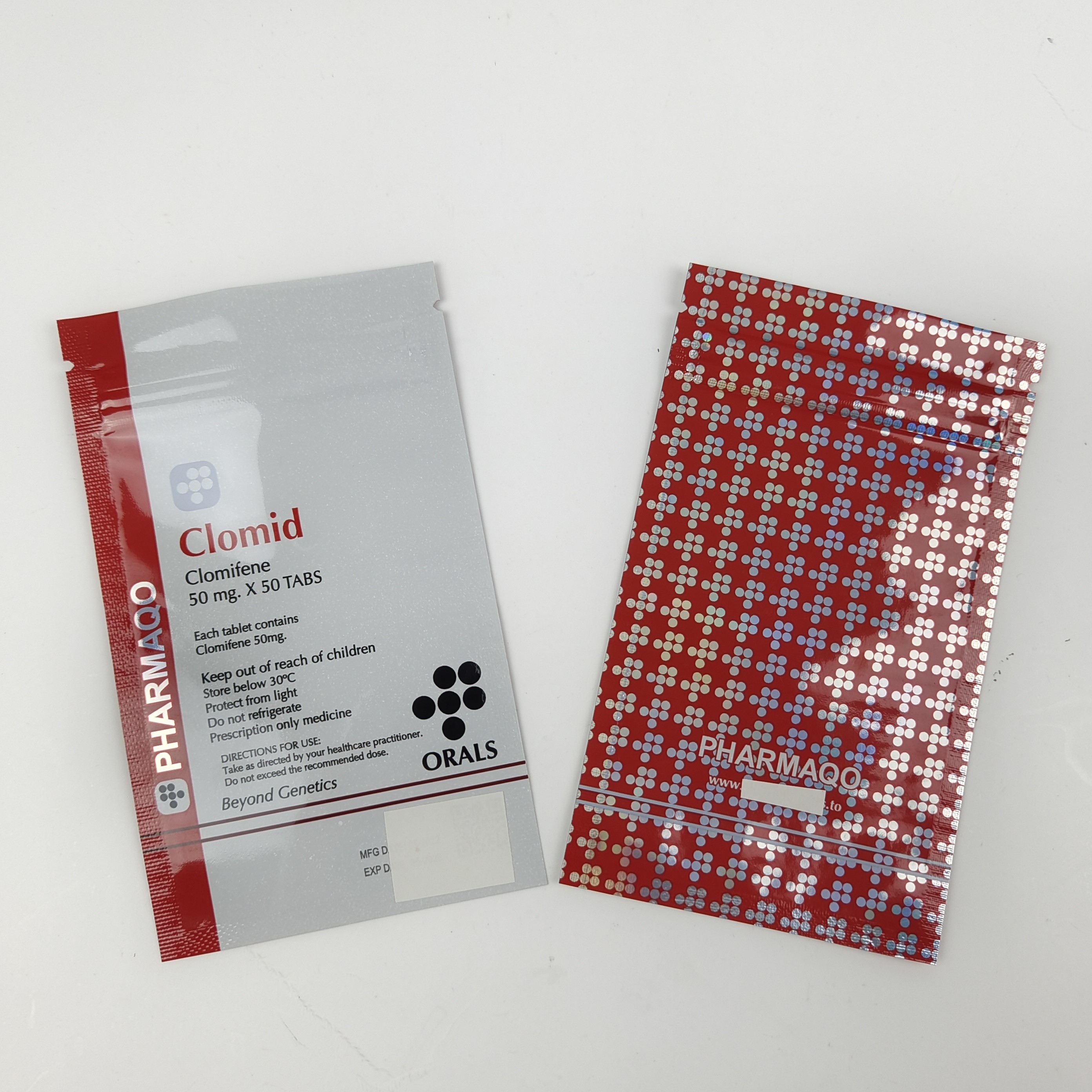 Emballage alimentaire promotionnel Emballage à trois côtés Sac scellé pour les soins dentaires Emballage avec scellé thermique Fermeture avec fermeture à glissière