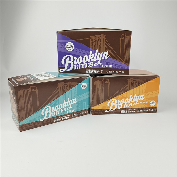 Boîtes d'affichage en carton pliable recyclables