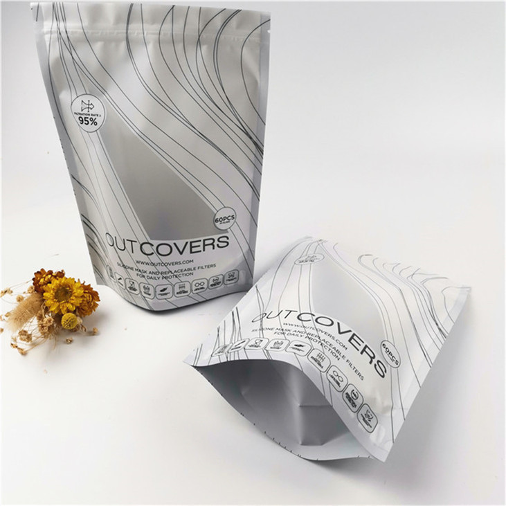 Emballages alimentaires Fermeture à glissière sac fermeture à glissière joints à chaud sacs d'emballage en plastique de qualité alimentaire