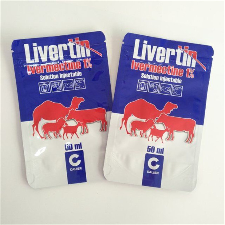 Taille personnalisée Conception en feuille d'aluminium stratifiée Sacs Mylar Sachet d'emballage