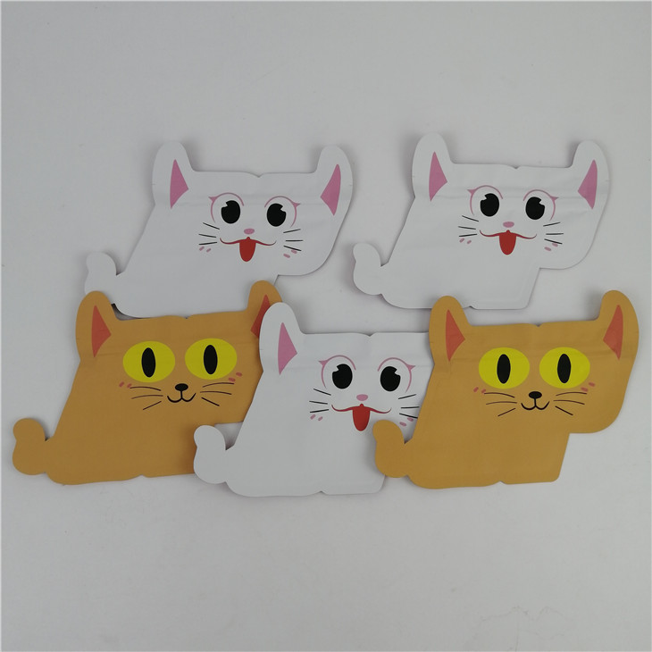 Logo personnalisé de haute qualité imprimé Emballage de forme spéciale avancée Sac à sacs en plastique