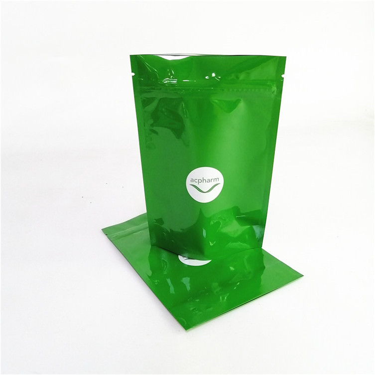 Accepté jusqu'à 10 couleurs disponibles à l' odeur étanche sac debout sac étanche fermeture à glissière haut