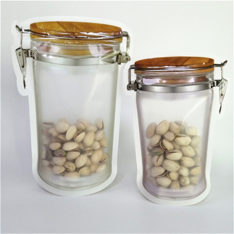 Sac d'emballage alimentaire en plastique recyclé en PE