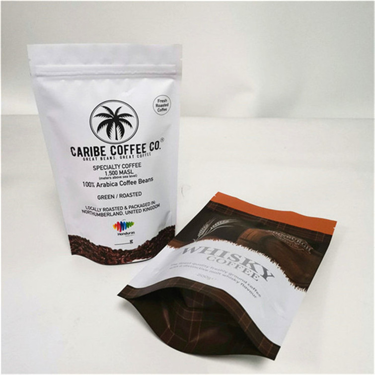 Impression colorée Matte Finition Taille personnalisée et conception Besoins de papier d'aluminium Mylar Doypack