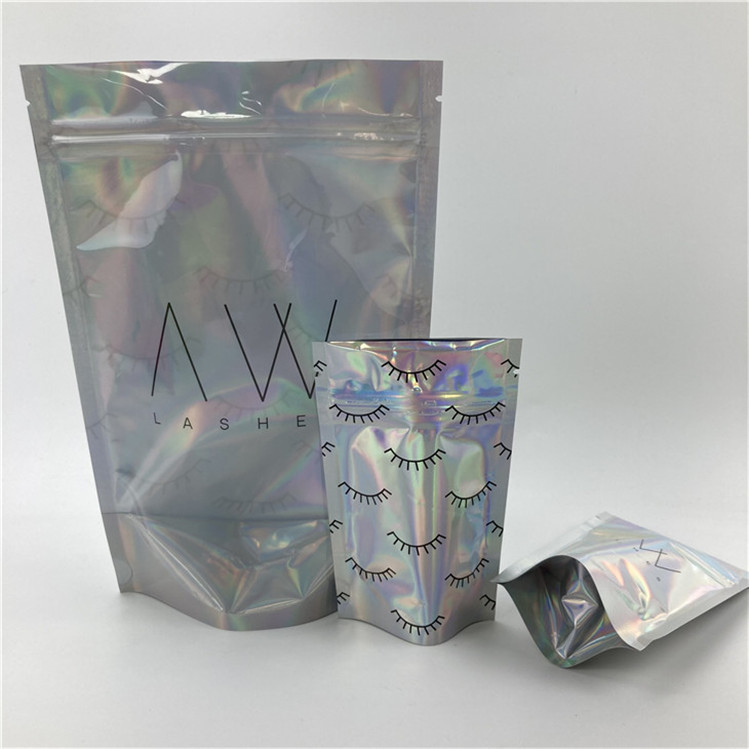 Logo personnalisé de haute qualité Imprimé Taille personnalisée et conception Besoins en papier d'aluminium Mylar Doypack