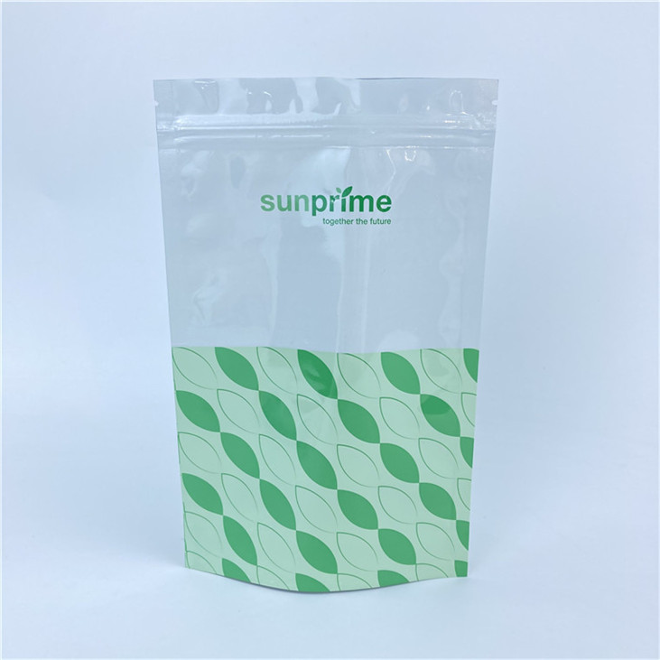 Matte PET/PE Fermeture à glissière Food Doypack avec logo personnalisé accepté