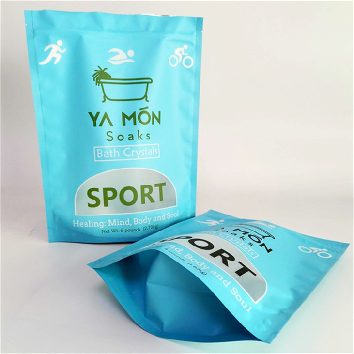 Mat finition anti-fuite Mylar Doypack avec fenêtre personnalisée taille et besoins de conception