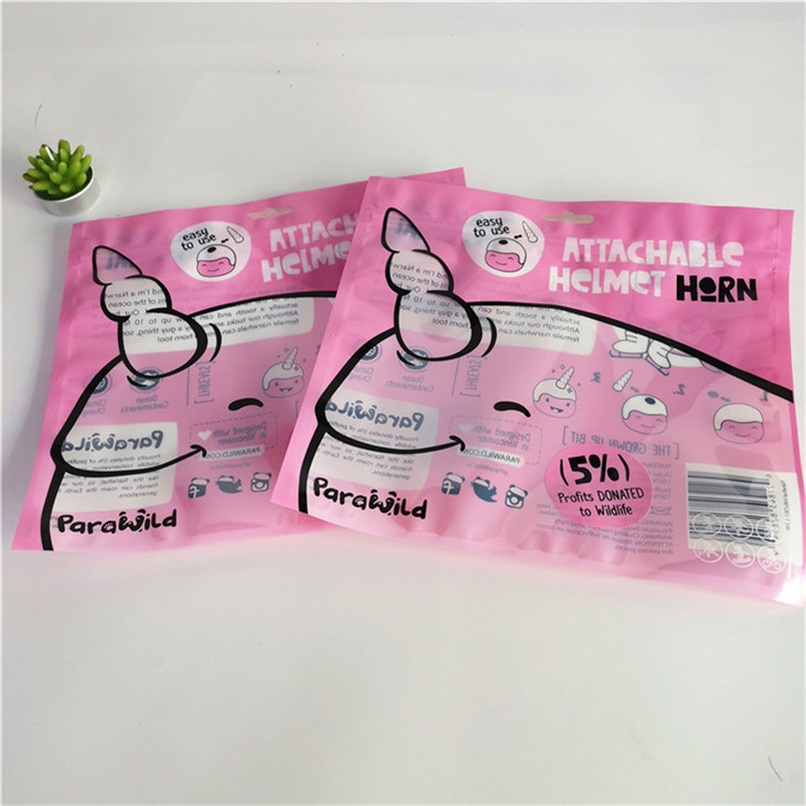 Sac d'emballage Mylar à trois côtés scellé, résistant aux fuites et respectueux de l'environnement, avec fermeture à glissière