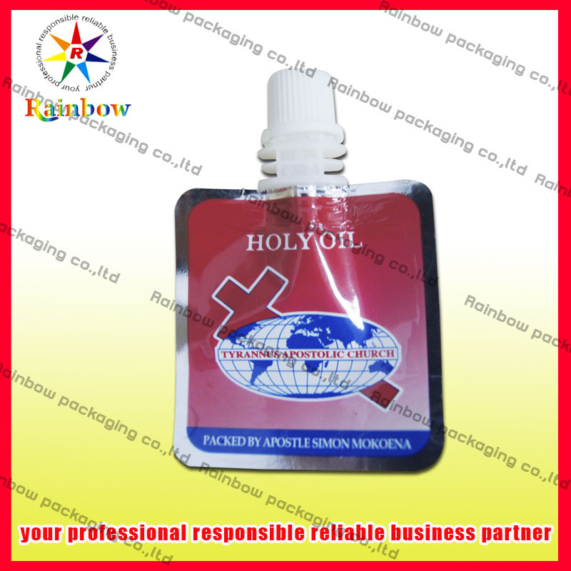 Emballage de poche de bec de catégorie comestible avec le robinet pour le stockage de l'eau minérale