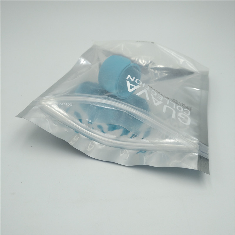 Les sacs transparents de papier d'aluminium de Mylar de dessus de Zippler, emballage de café met en sac écologique