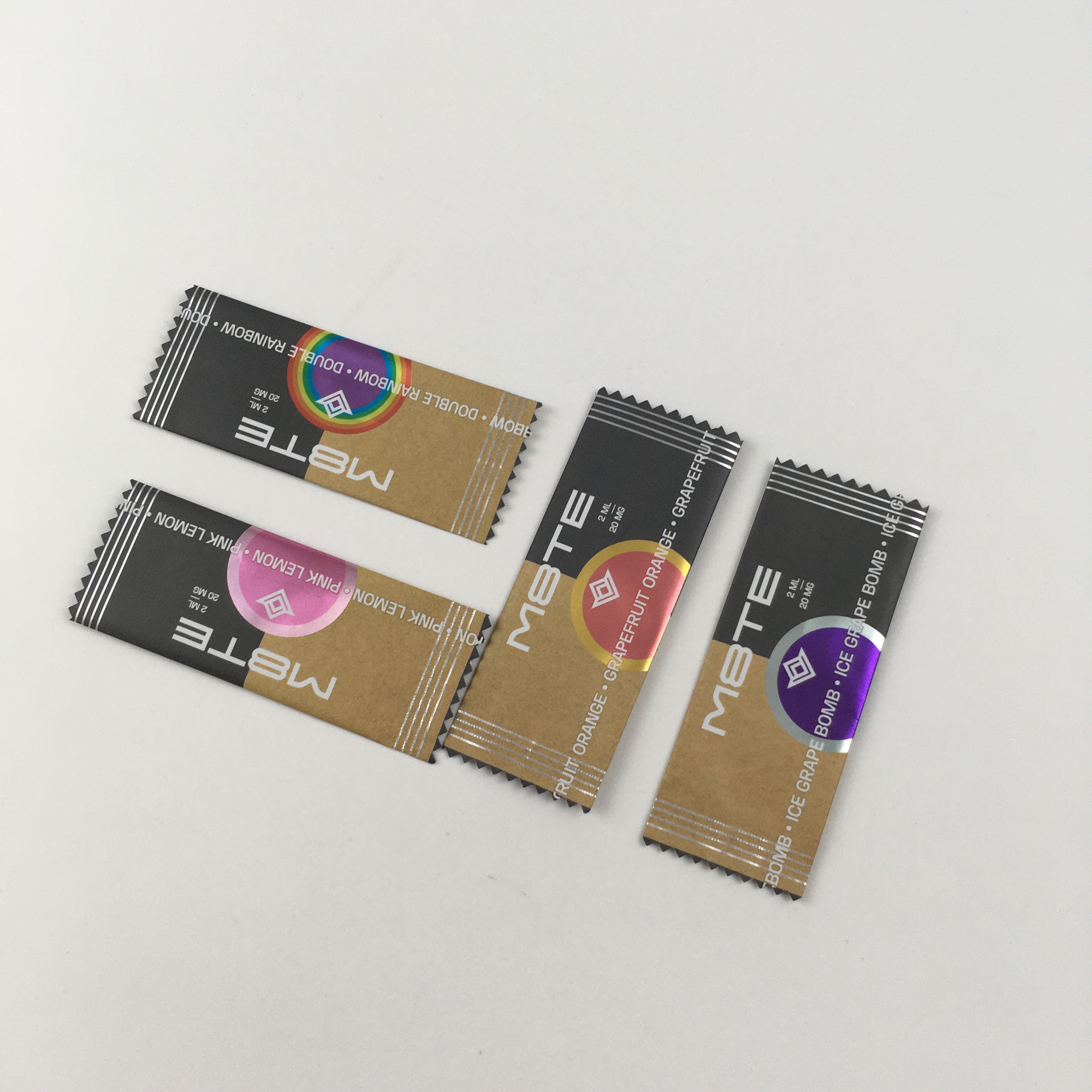 Sacs à coussin laminés et scellés pour les aliments congelés