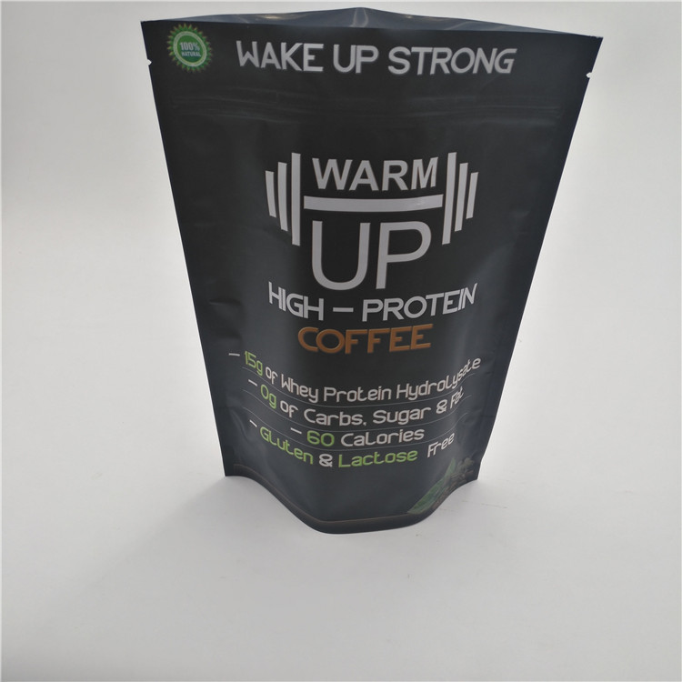 la coutume de 1lb -5lb a imprimé les sachets en matière plastique de catégorie comestible empaquetant l'emballage de haricot frais de café