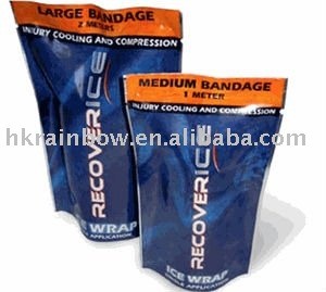 Le PE de catégorie comestible tiennent les sachets en matière plastique de casse-croûte empaquetant avec la tirette pour la nourriture