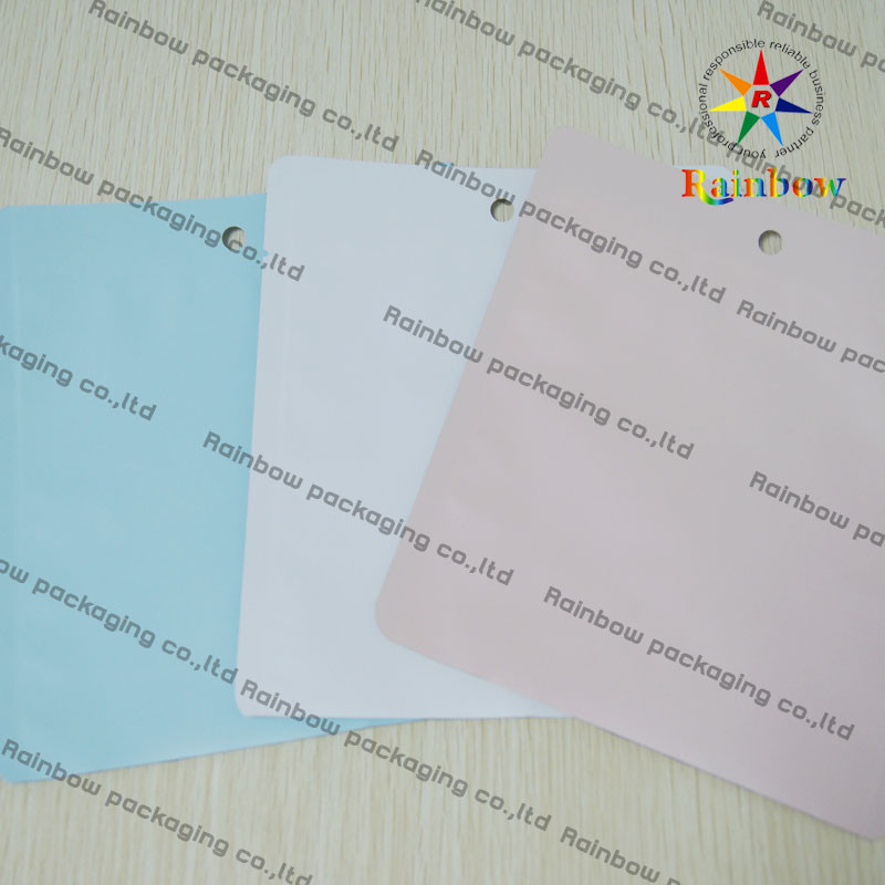 Sac cosmétique en plastique élégant d'emballage de PVC avec 1 côté et impression clairs