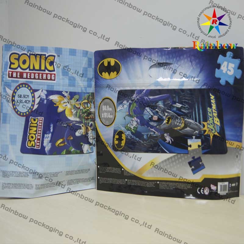 En aluminium tenez le sac d'emballage de poche d'aluminium avec le zip-lock pour le jouet