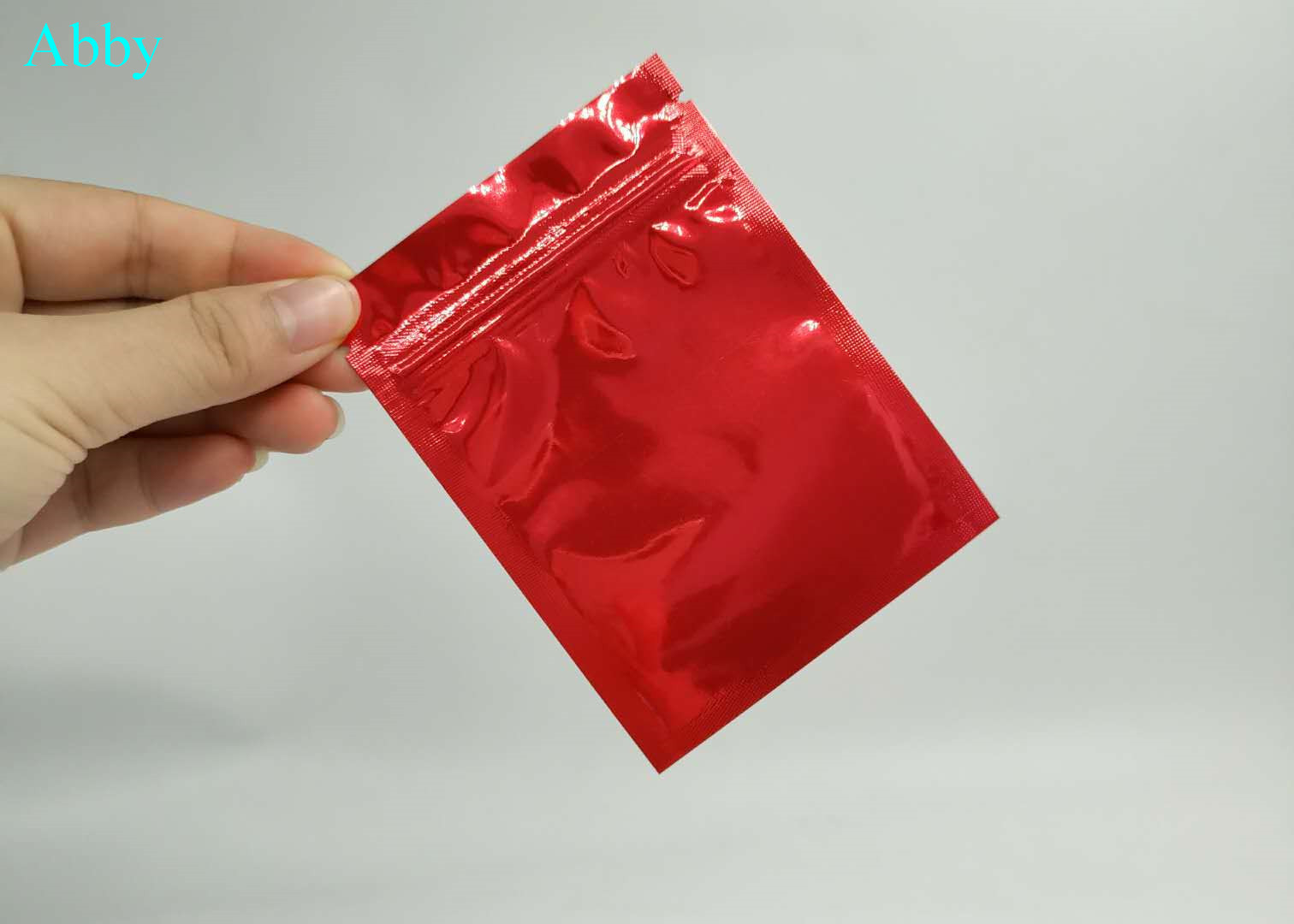 Sachets en matière plastique de forme plate empaquetant la catégorie sûre de nourriture avec des entailles de larme