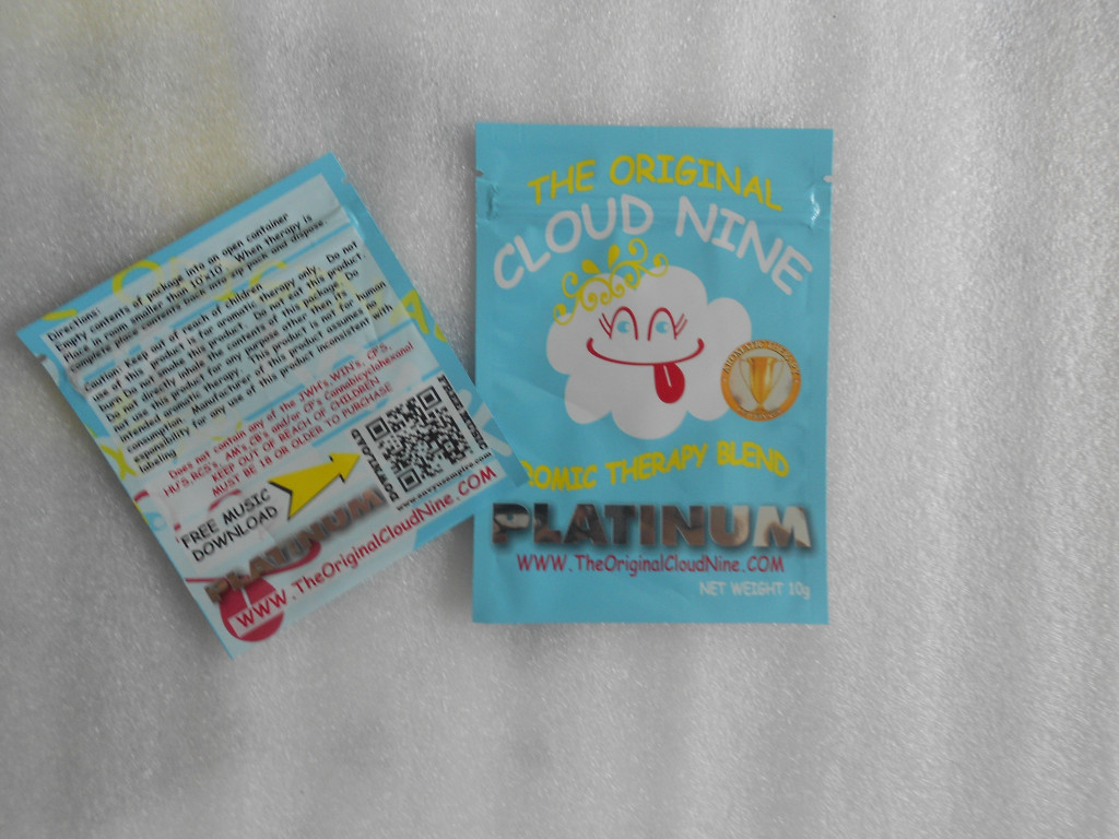 Emballage de fines herbes d'encens de logo d'OEM avec la manipulation de estampillage chaude de surface