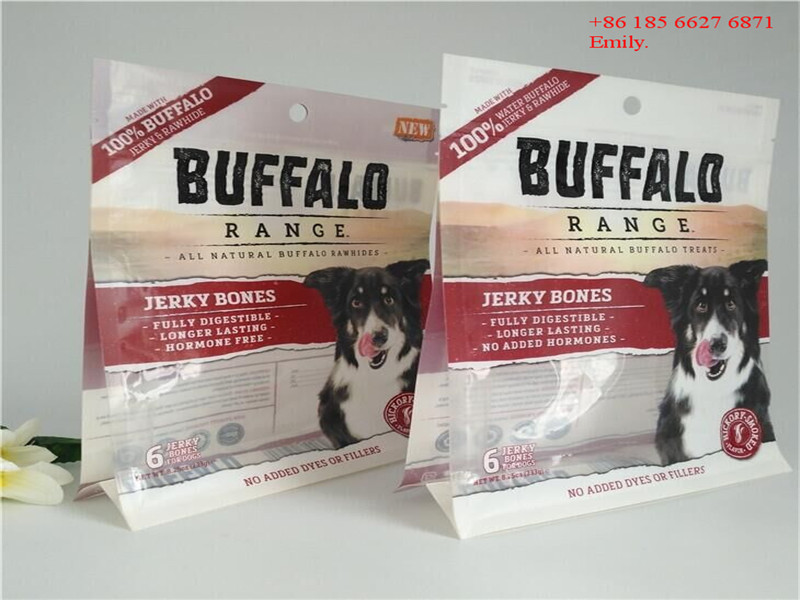 Huit - le joint latéral tiennent le matériel de Mopp de sacs de poche pour l'emballage alimentaire d'animal familier