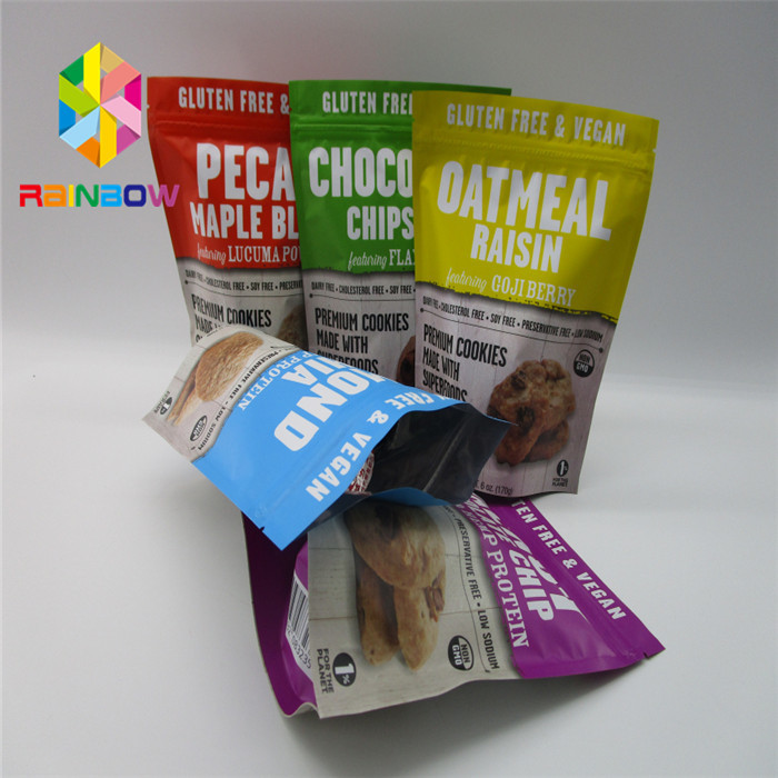 Emballage de sacs de collations en gravure 8 couleurs avec matériau multicouche