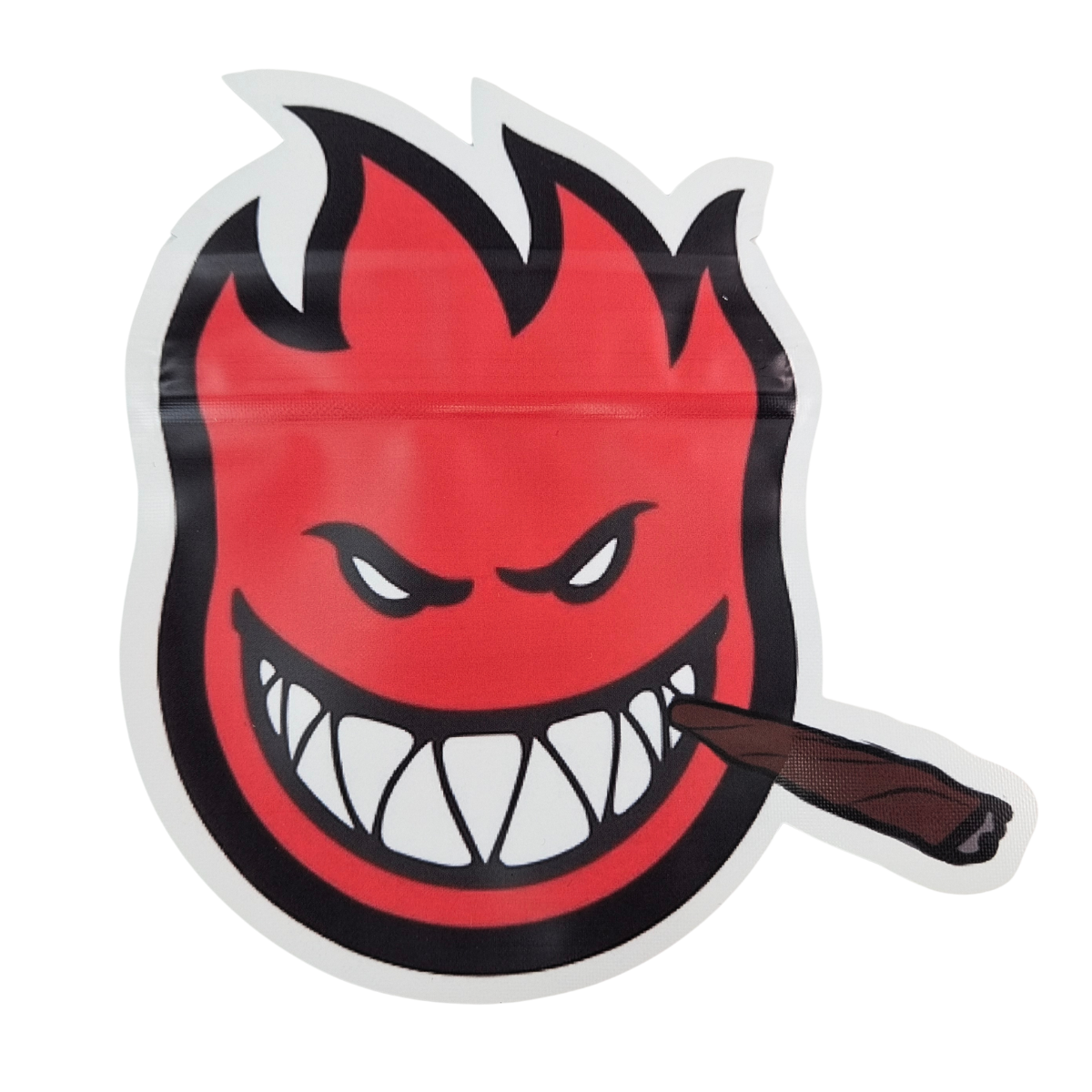 Cali comestible 3,5 g 7 g Mylar Ziplock Soft Touch Inodore à l' odeur en forme irrégulière de biscuits à découper emballage sac en plastique