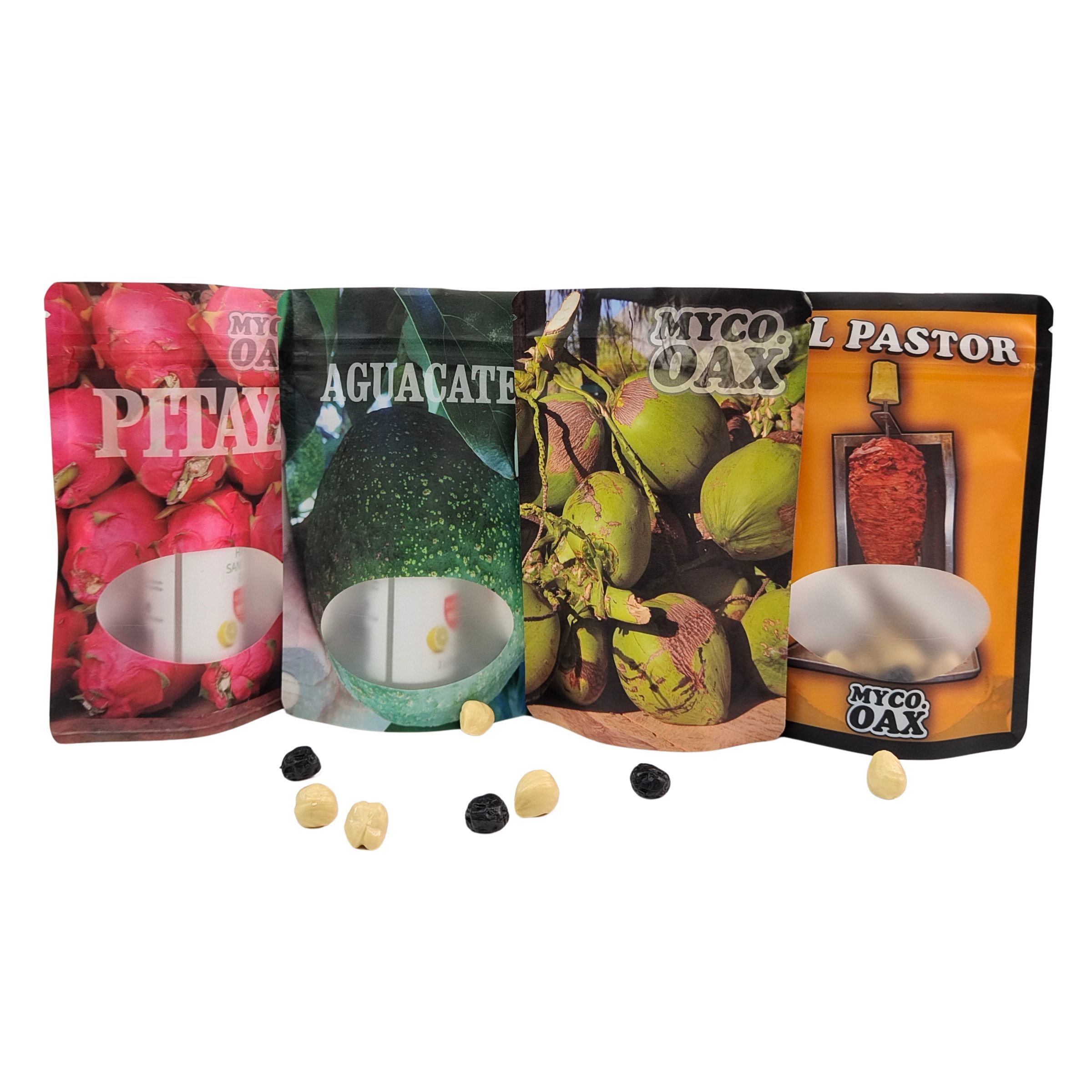 Emballage en poche debout, joint à trois côtés, joint plat, fermeture à glissière réutilisable, fenêtre Mylar en aluminium, sacs en plastique réutilisables