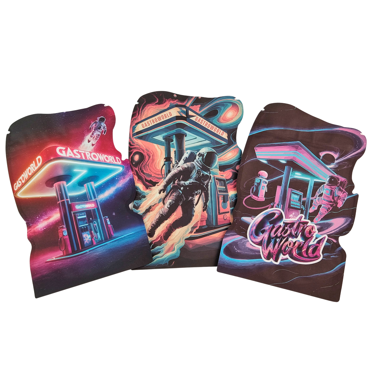 Sachets en Mylar découpés sur mesure 3.5g-28g avec fermeture éclair de sécurité enfant