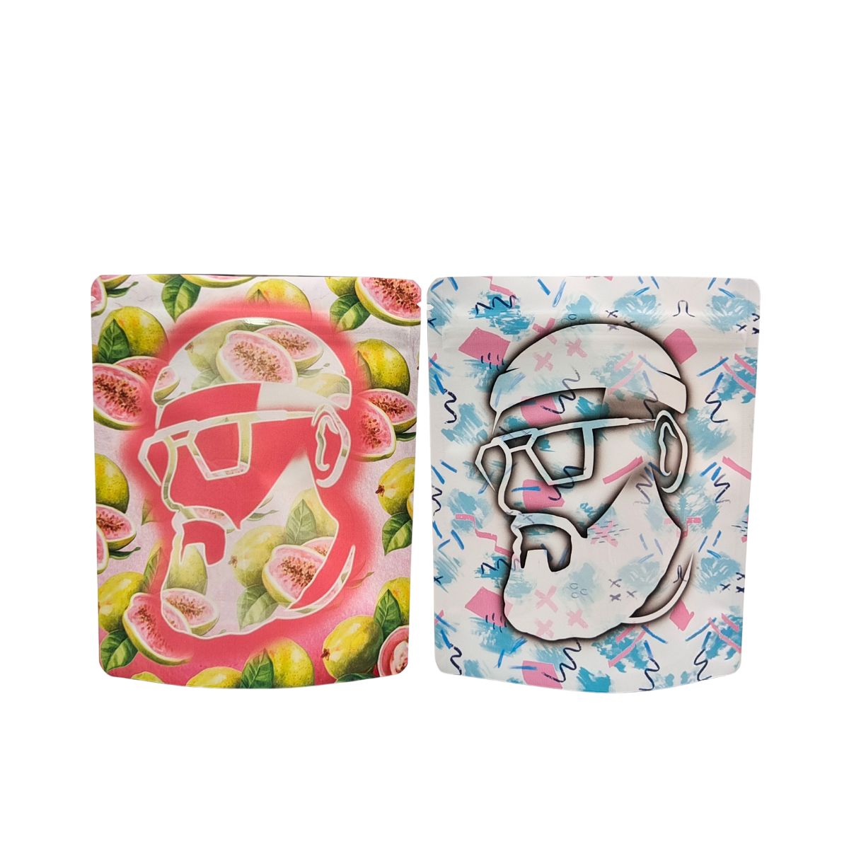 Sceaux thermiques réutilisables 3,5 g 1 oz Mylar sac fermeture à glissière Stand-up papier d'aluminium à l'odorat Cali stockage alimentaire Mylar sacs sur mesure imprimé