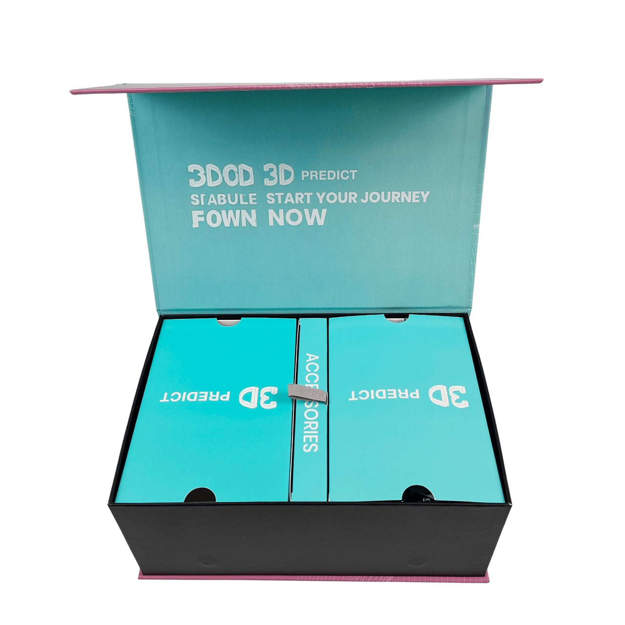 Boîte d'emballage pour aligneurs dentaires personnalisés du fabricant avec logo, recyclable, de luxe, magnétique, pour bagues dentaires, en papier rigide, coffret cadeau