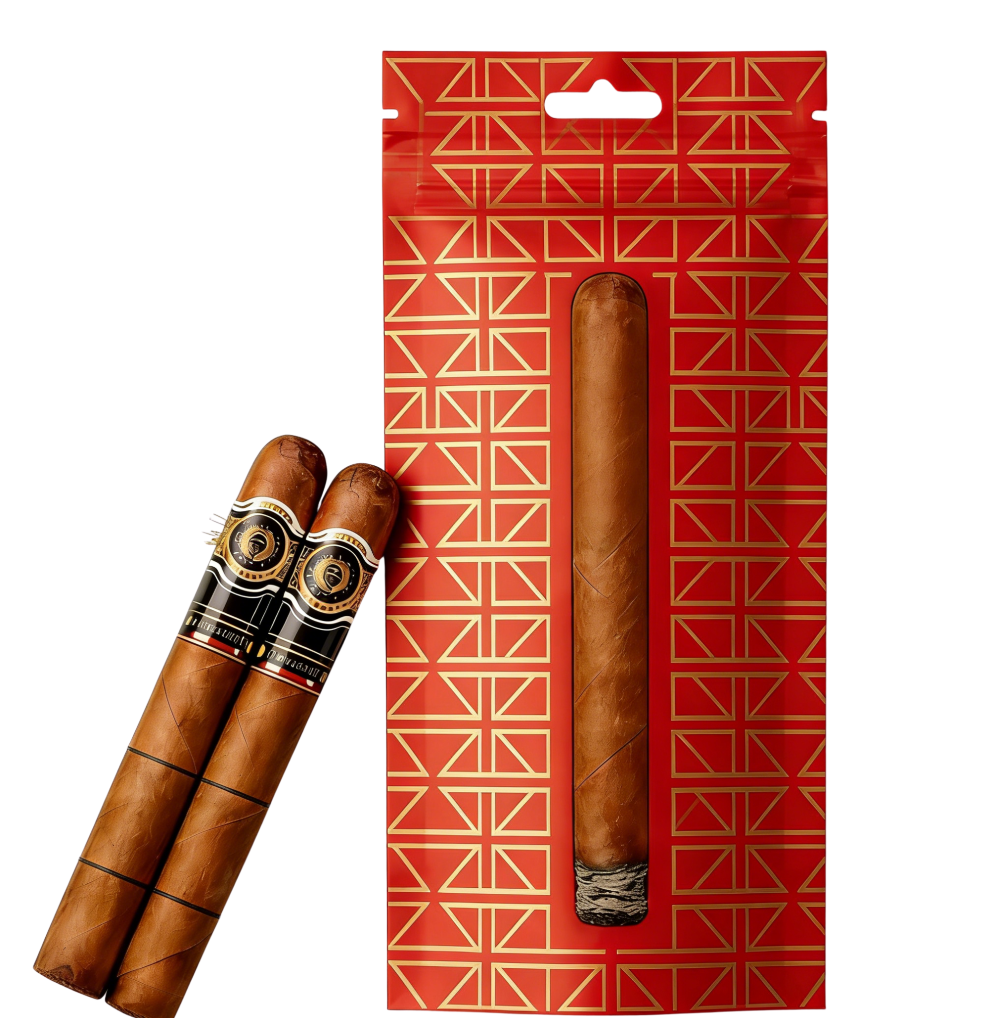 Sacoche à fermeture à glissière Mylar à trois côtés