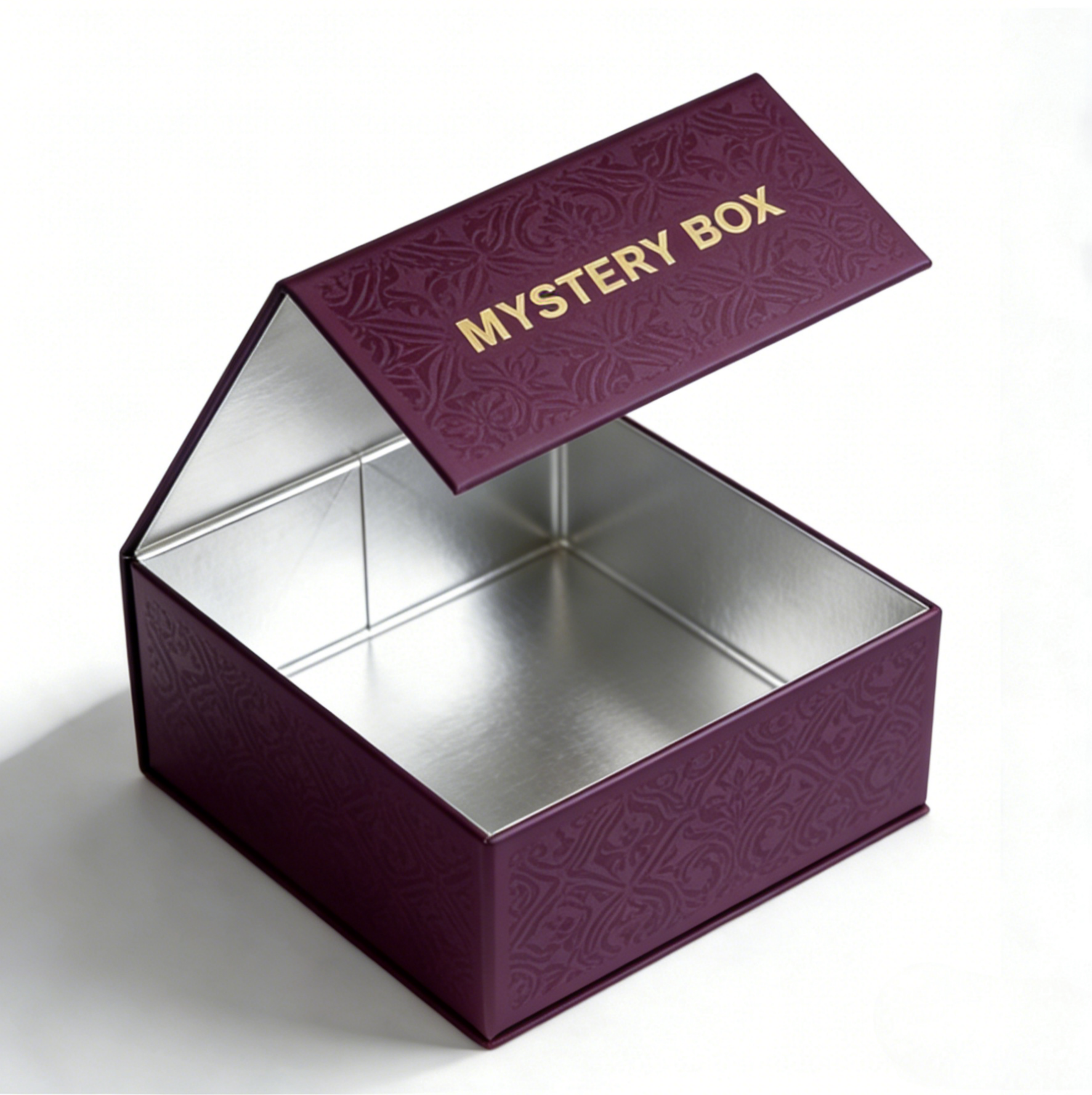 Pour les produits de luxe, biodégradable, 350 g d'épaisseur, carton, carton, boîte à emballage, dossier pour les chemises, chaussures, vêtements, expédition, cadeau.