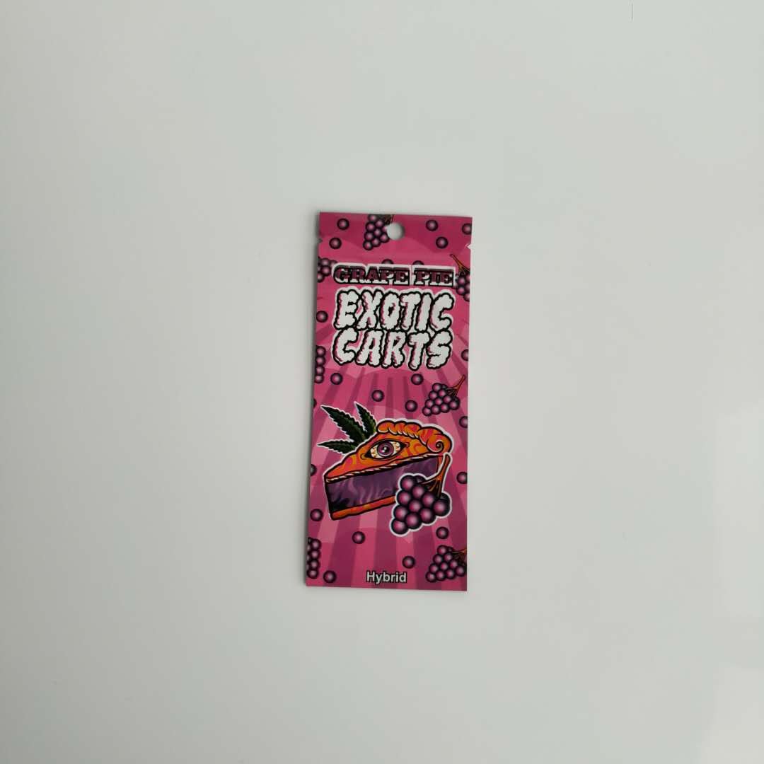 Sacs zip-lock imprimés d'emballage, poche différente de serrure de fermeture éclair de tailles pour la cartouche