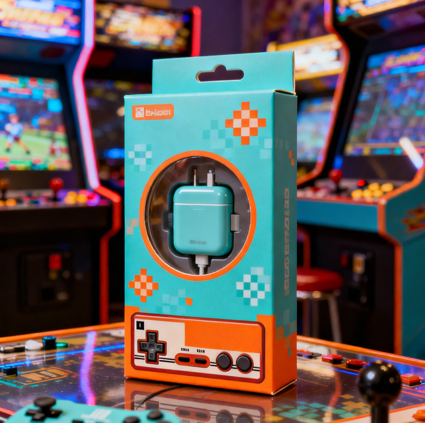 Quantité personnalisable Boîte en papier d'épaisseur 350 g avec finition par estampage à chaud pour emballage de câbles USB