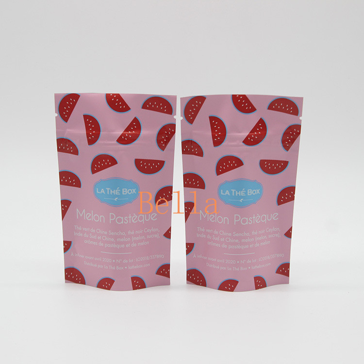 Les feuilles zip-lock de tabac d'emballage de fines herbes d'encens de Mylar tiennent l'épaisseur du sac 120-180 MIC