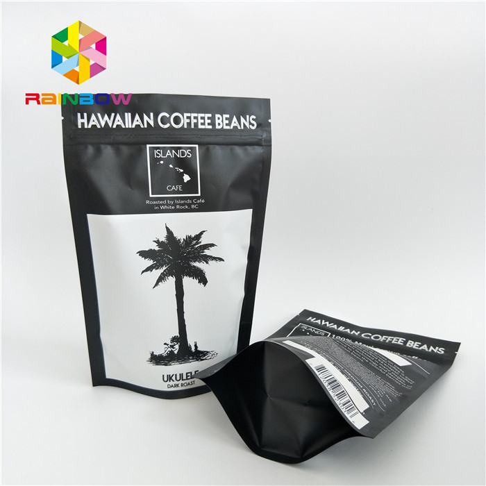 Sachets en matière plastique d'écrou de thé de poudre empaquetant l'impression faite sur commande de papier d'aluminium avec la valve